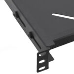 19″ 1U shelf depth 350-415mm, 4 points mounting for 600mm deep cabinets