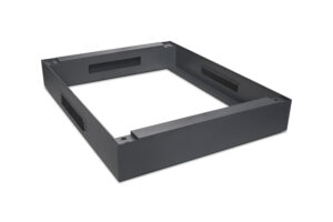 Plinth base with brush panel for CCSS-0610-xxU