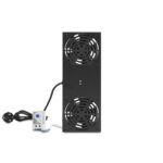 Ventilation panel for wall-mounted cabinets (2 fans)