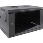19-inch 6U 600x450x370 securityNET wall-mounted rack cabinet