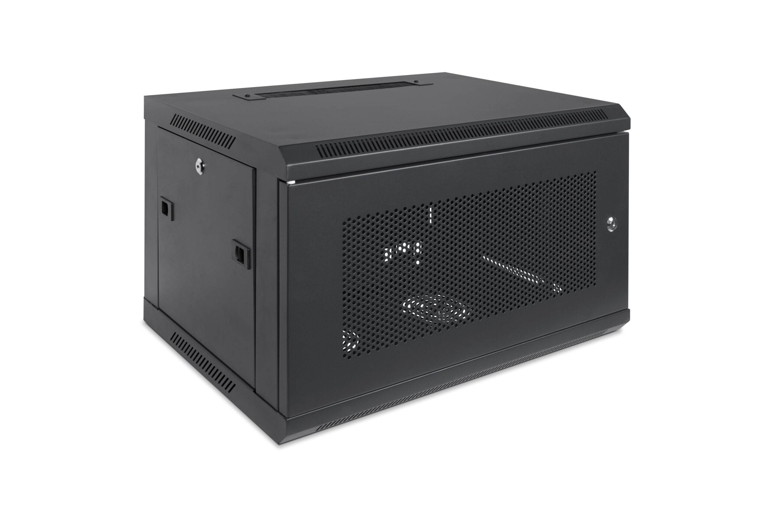 Szafa wisząca 19 cali 15U 600×450 drzwi perforowane