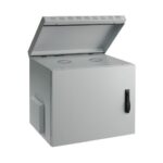 19-inch 16U 600x450mm IP55 grey securityNET wall-mounted rack cabinet