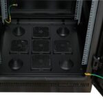 Szafa stojąca RACK 19 cali 42U 800x1000mm IP55 czarna