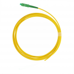Single-mode LC/APC pigtail, 0.9 mm coating