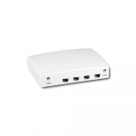Wall Outlet allows mounting of 4xSC simplex/LC duplex