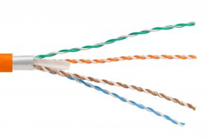 Kabel securityNET U/UTP kategoria 6A LSZH Cca 500m